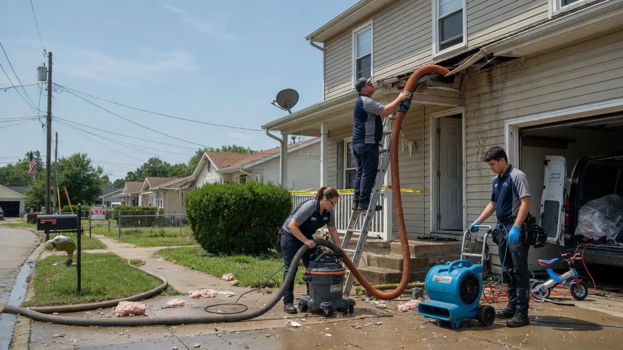 Water Damage Restoration in Keenes, IL near me